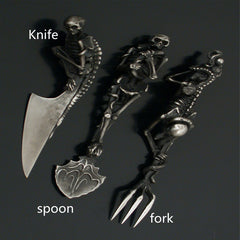 Funny Halloween Knife, Fork, and Spoon Set for Fashion