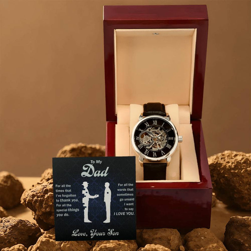 All That You Do - Openwork Watch