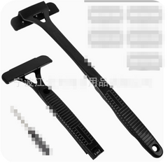 Men's Back Shaver With Foldable Three Head Blade (One Piece)